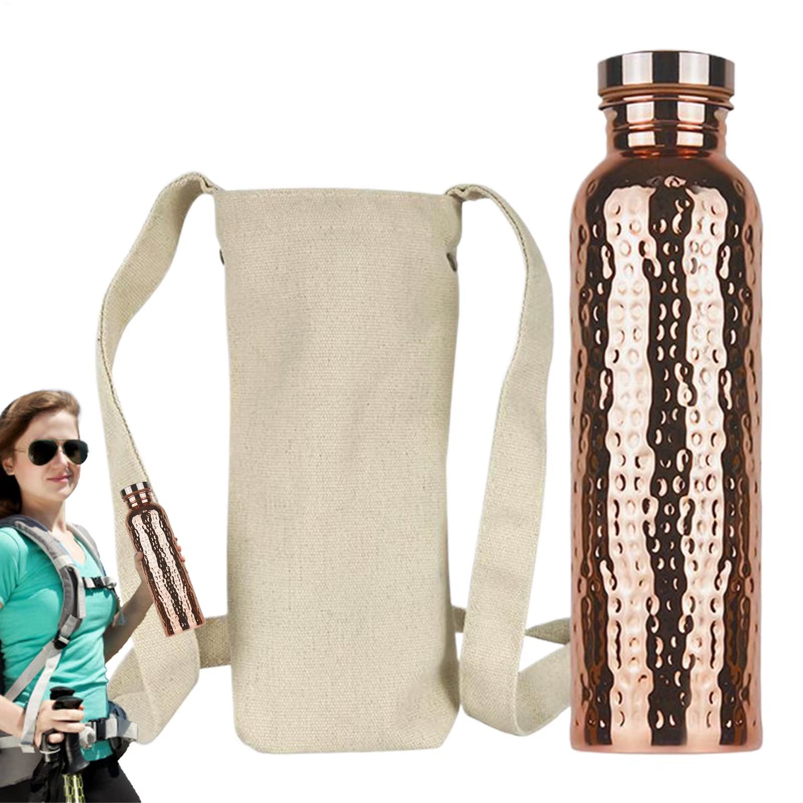 Copper Sports Water Bottle