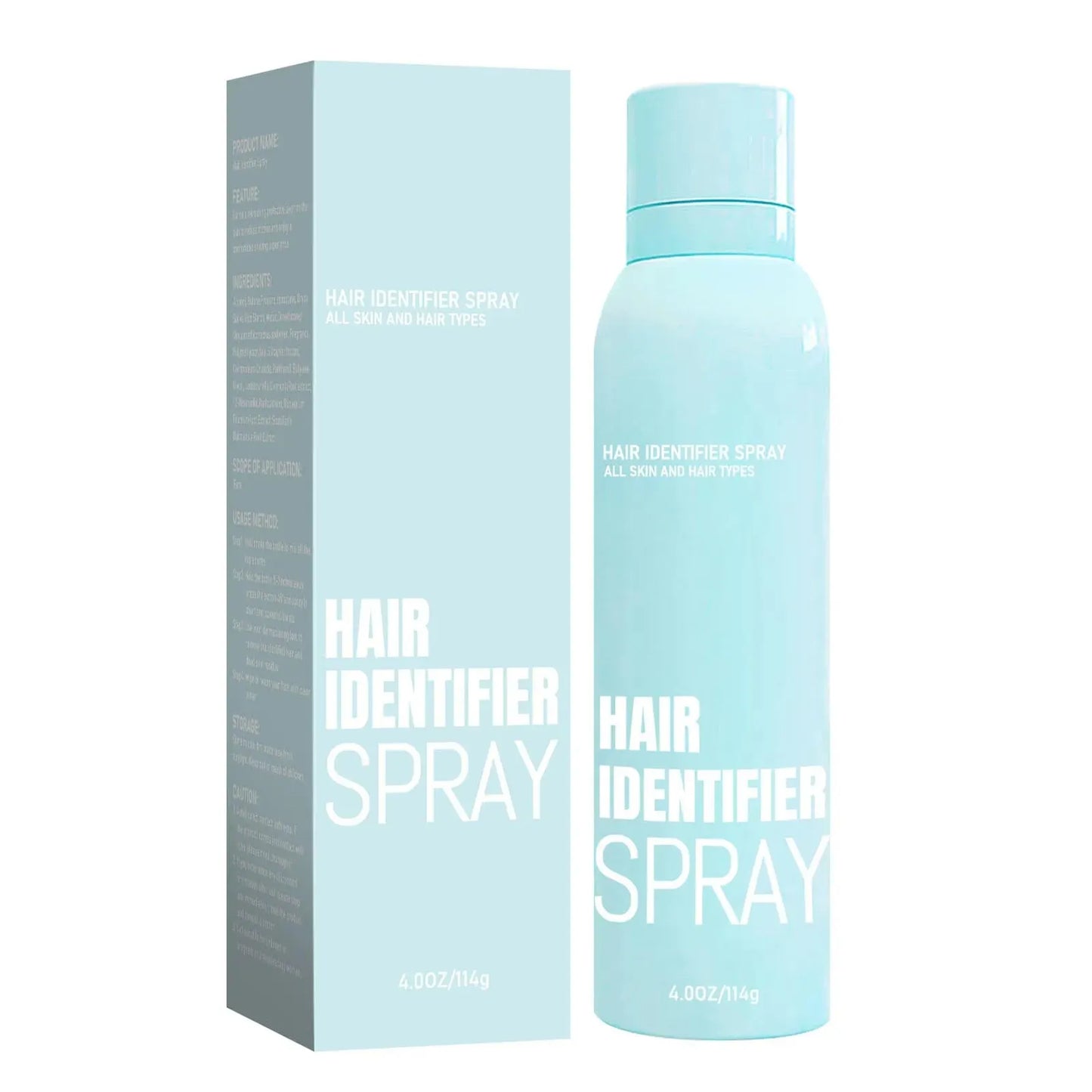 Facial Hair Removal Hair Identification Spray