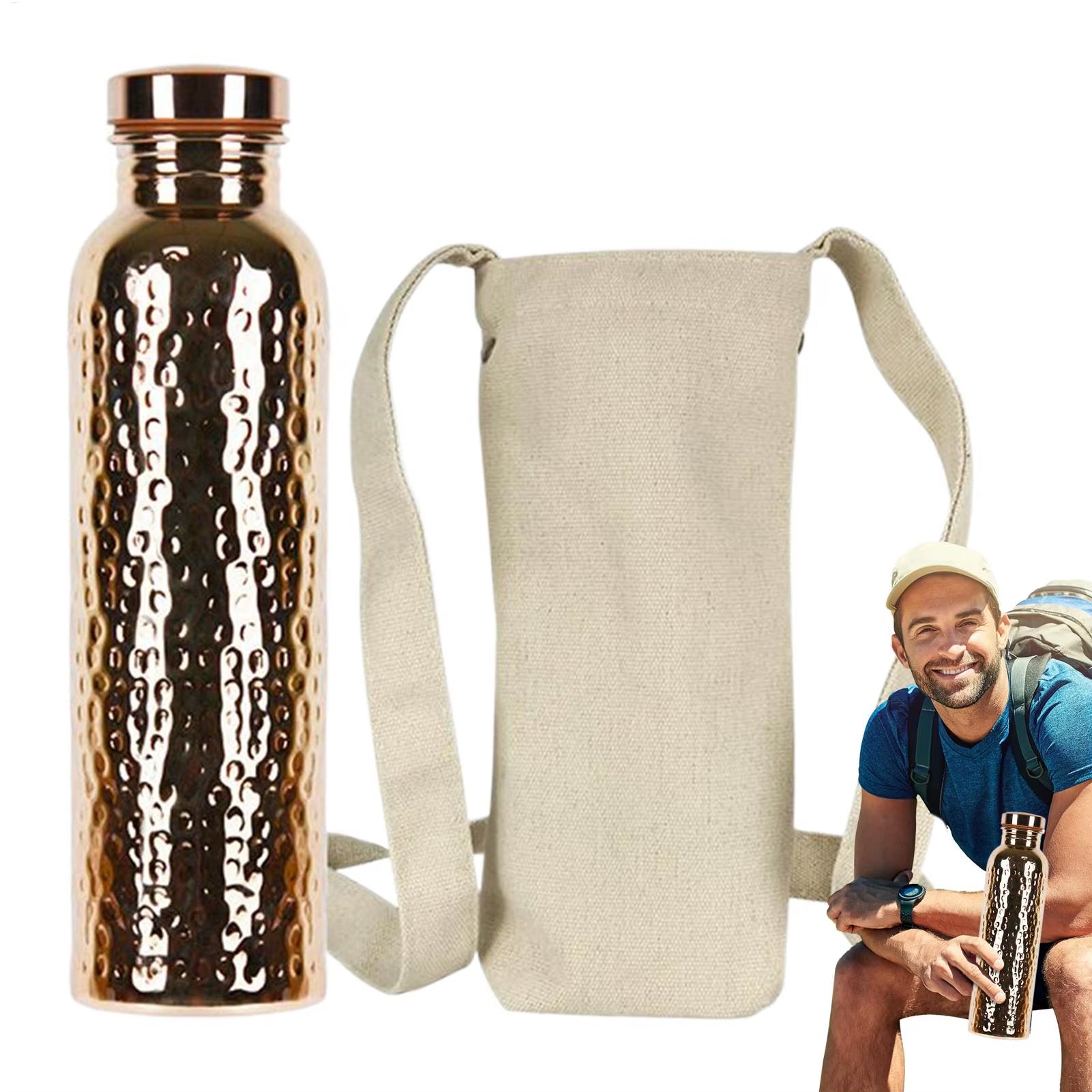 Copper Sports Water Bottle