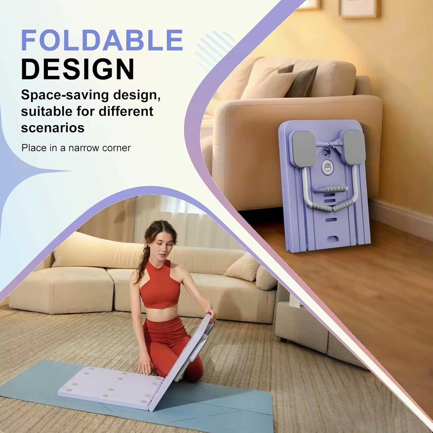 Multifunctional Pilates Board – Core Trainer, Ab Workout & Push-Up Fitness Platform