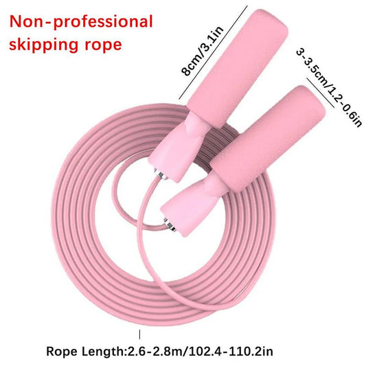 Jump Rope for Adults - Ideal for Indoor/Outdoor Sports, Fitness Training - Lightweight and Durable with Adjustable Length