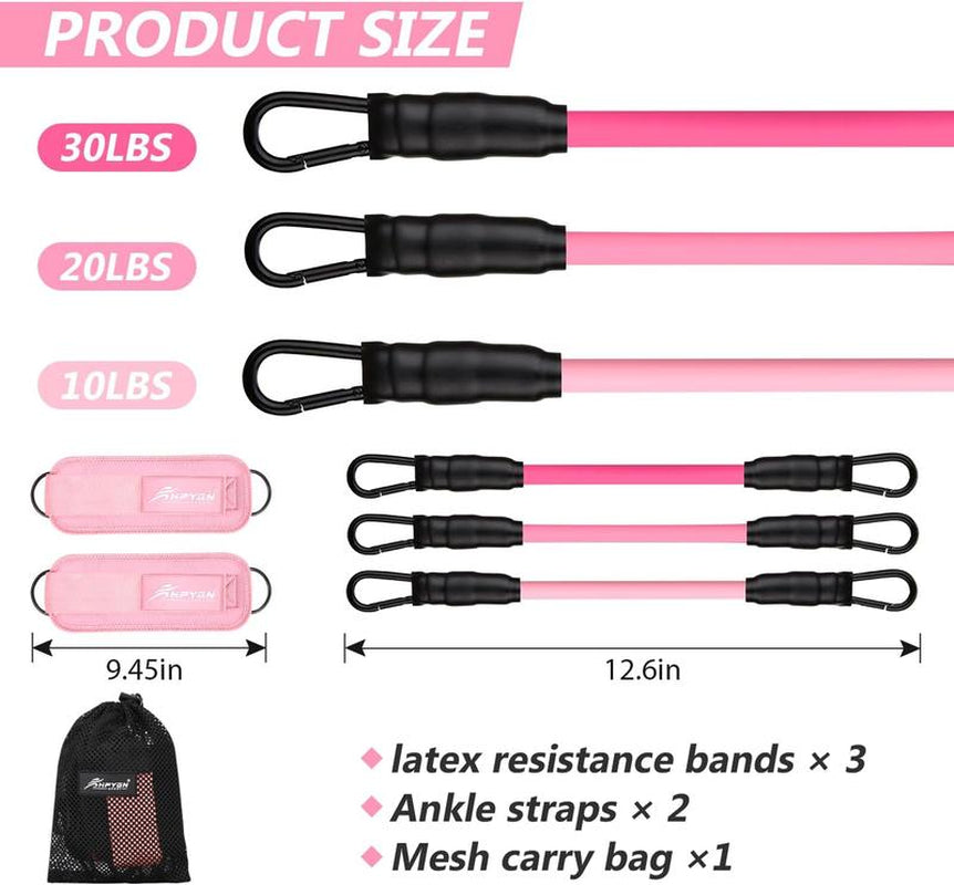 BootyFlex™ Ankle Resistance Bands