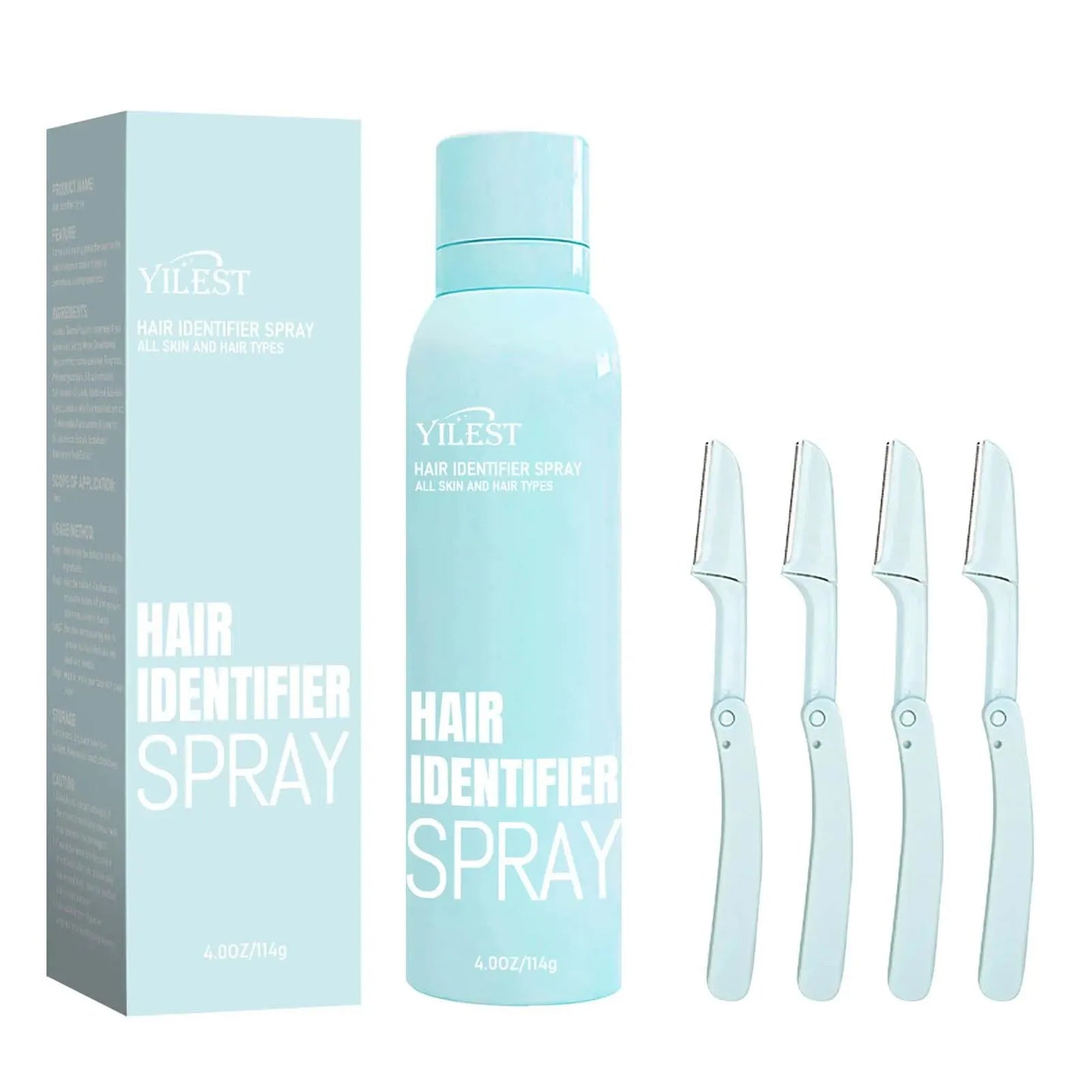 Facial Hair Removal Hair Identification Spray